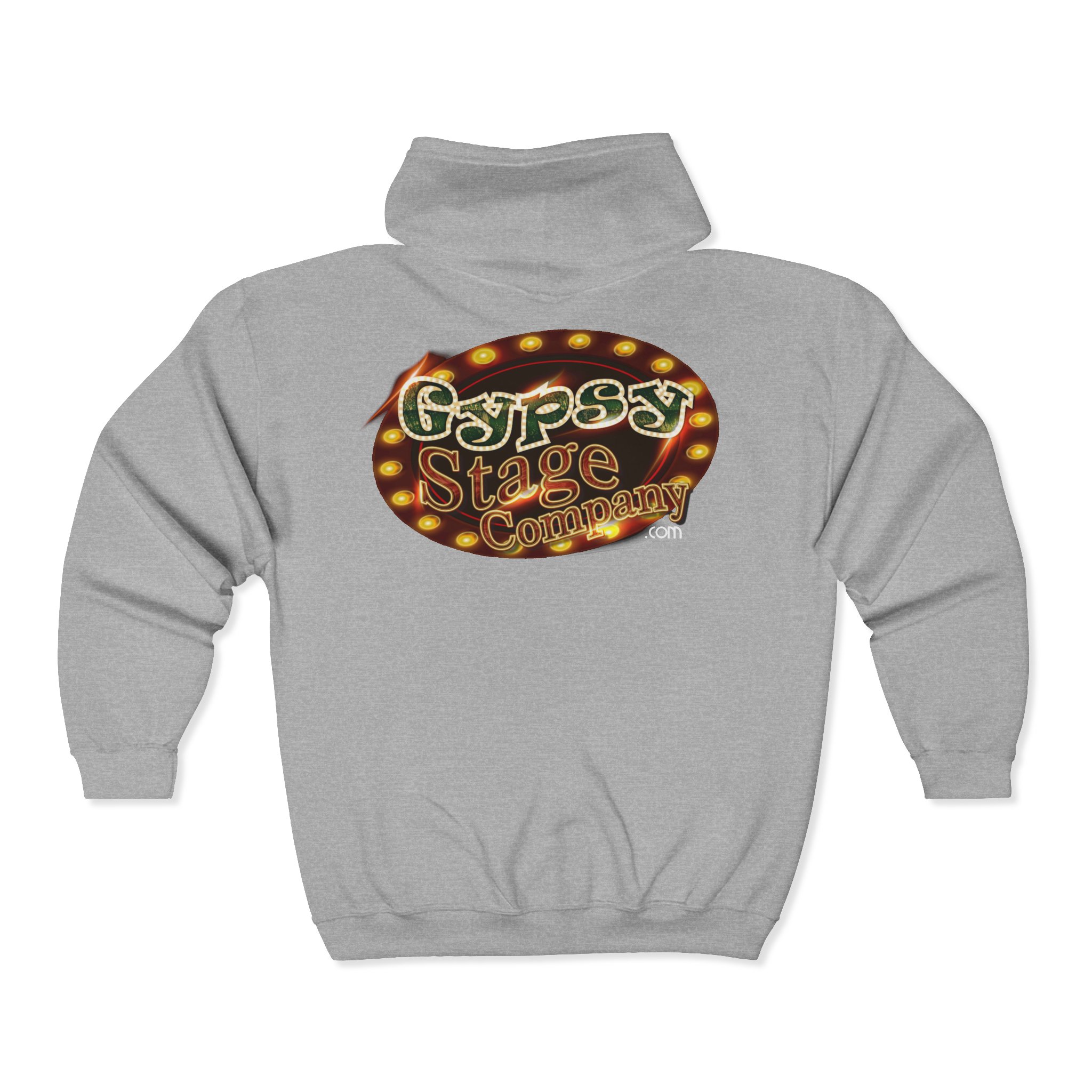 Gypsy Logo - Full Zip Hooded Sweatshirt - Image 6