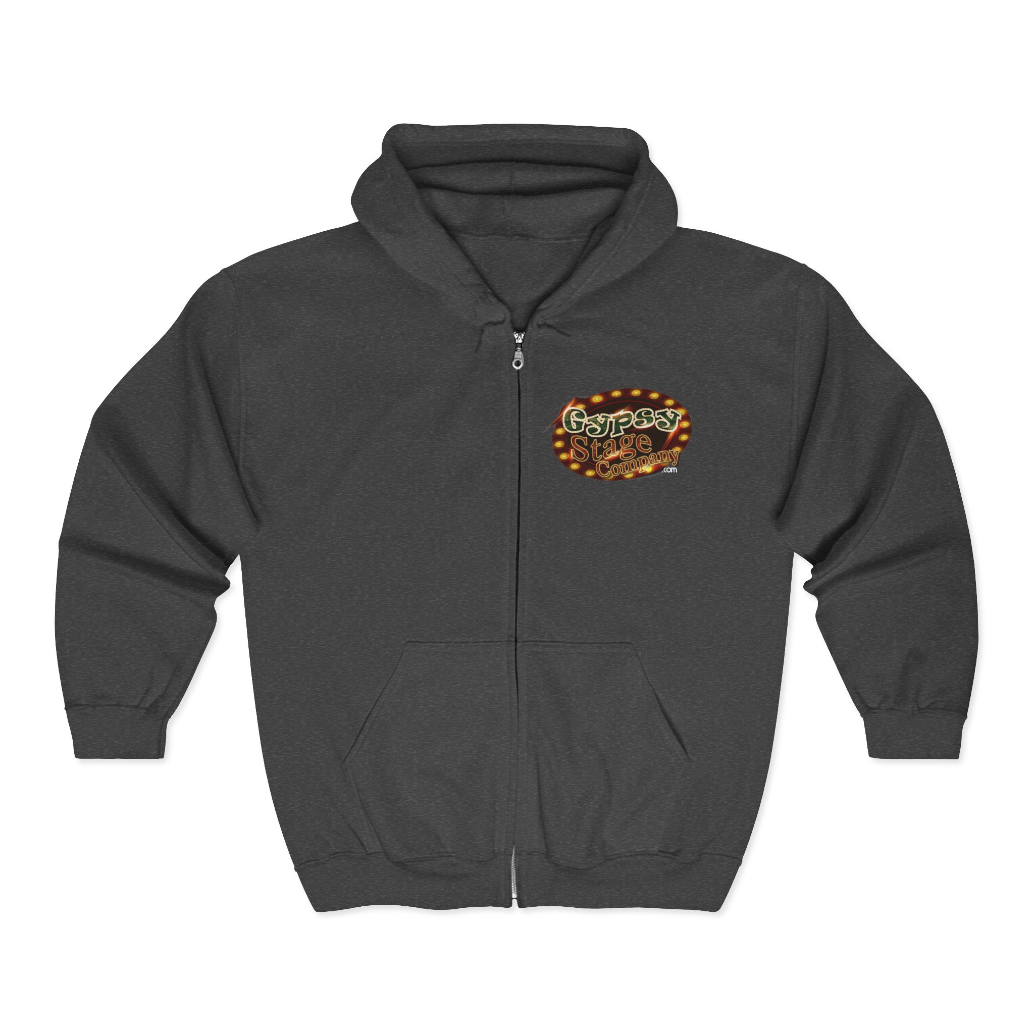 Gypsy Logo - Full Zip Hooded Sweatshirt - Image 9